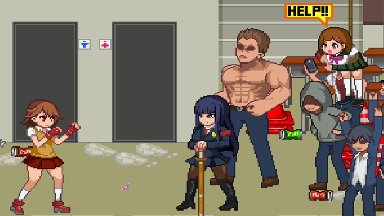 School Dot Fight 1.2 МОД (Полная Версия)