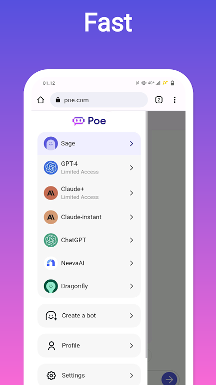 Poe AI ChatGPT 1.0 МОД (Полная Версия)