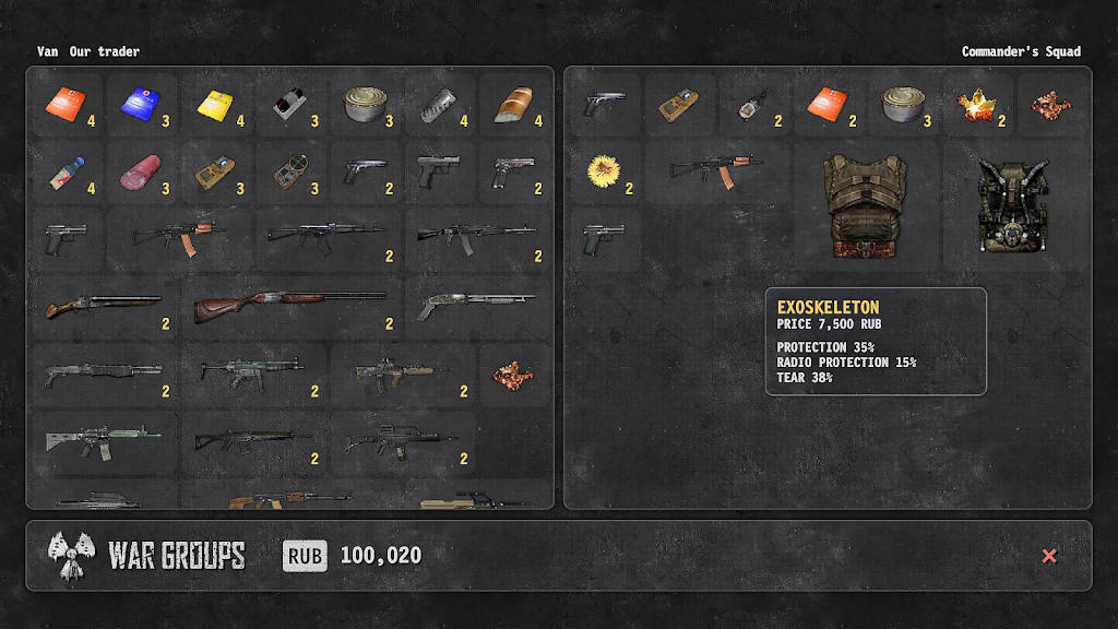 War Groups 2023 1.5.1 МОД Hack (Много Денег)