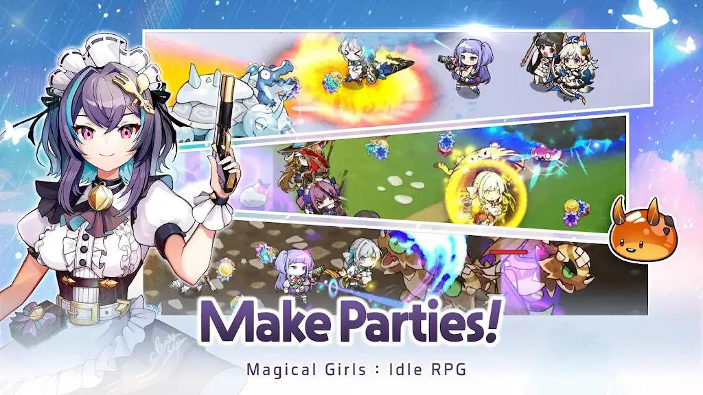 Magical Girls Idle на Андроид