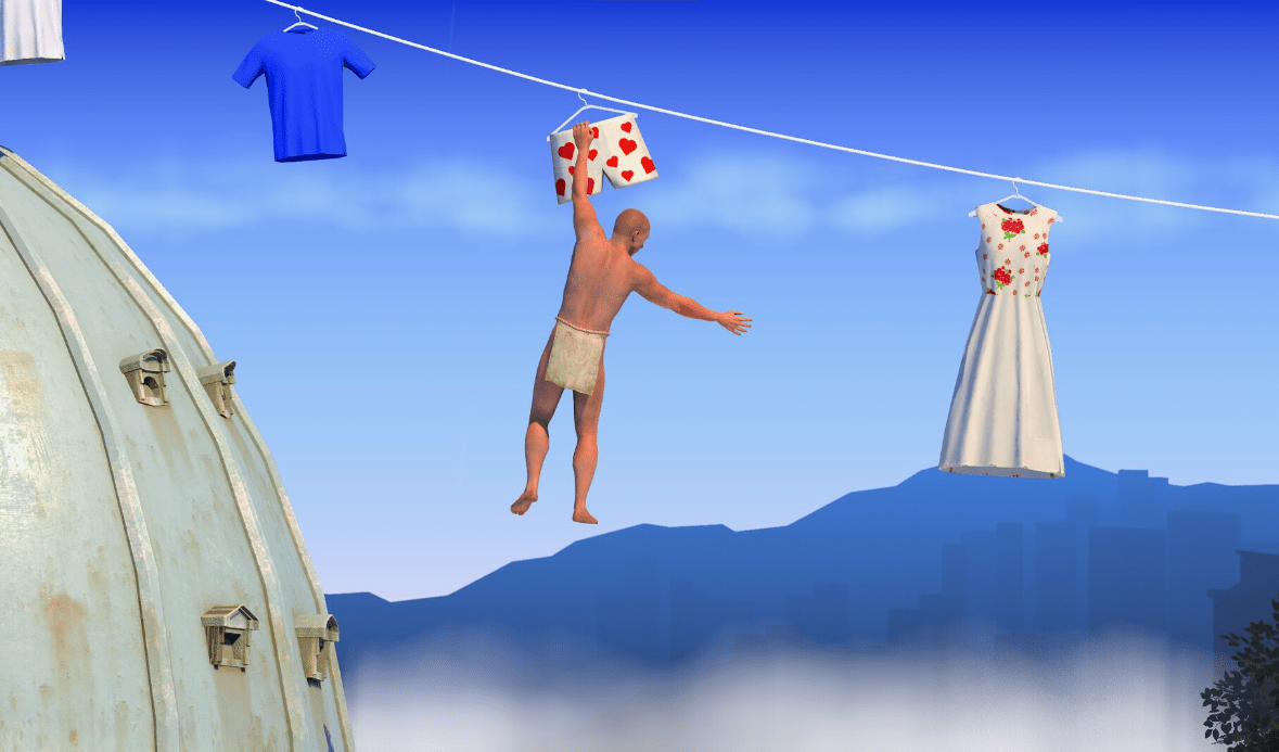 A Difficult Game About Climbing