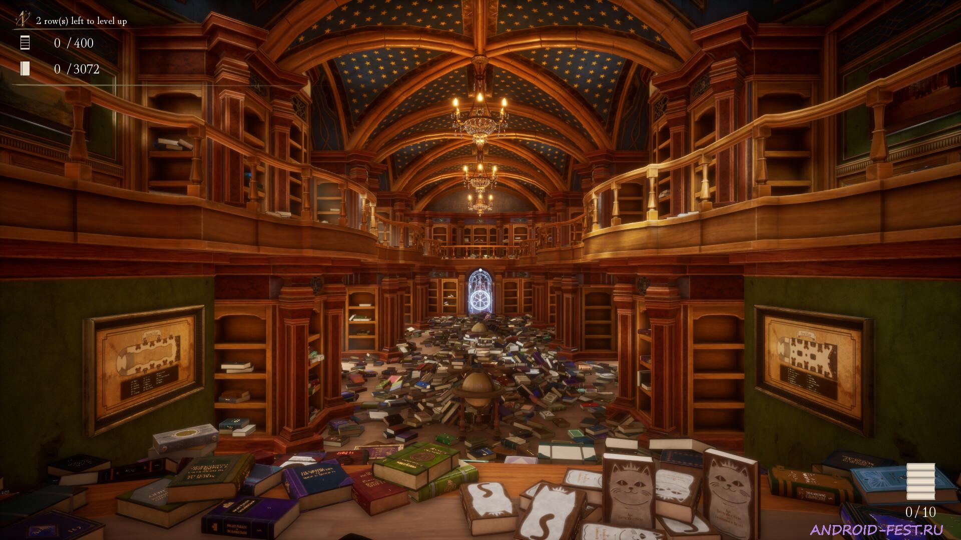 Librarian: Tidy Up the Arcane Library