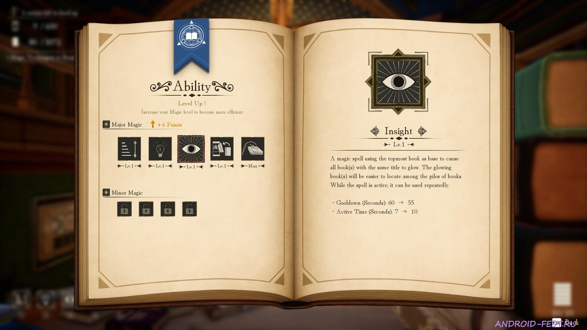 Librarian: Tidy Up the Arcane Library