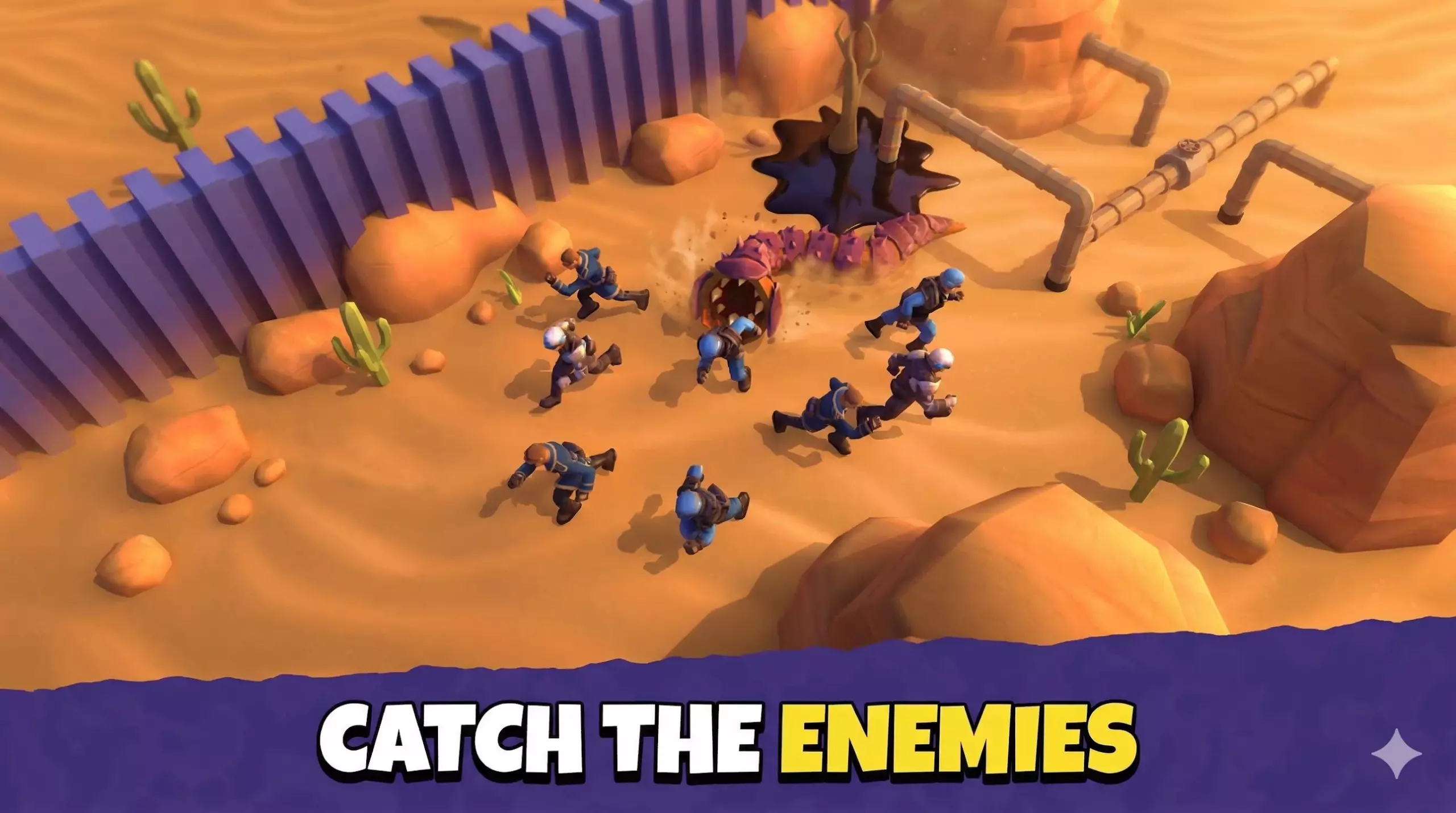 Desert Worm: Idle Survival RPG