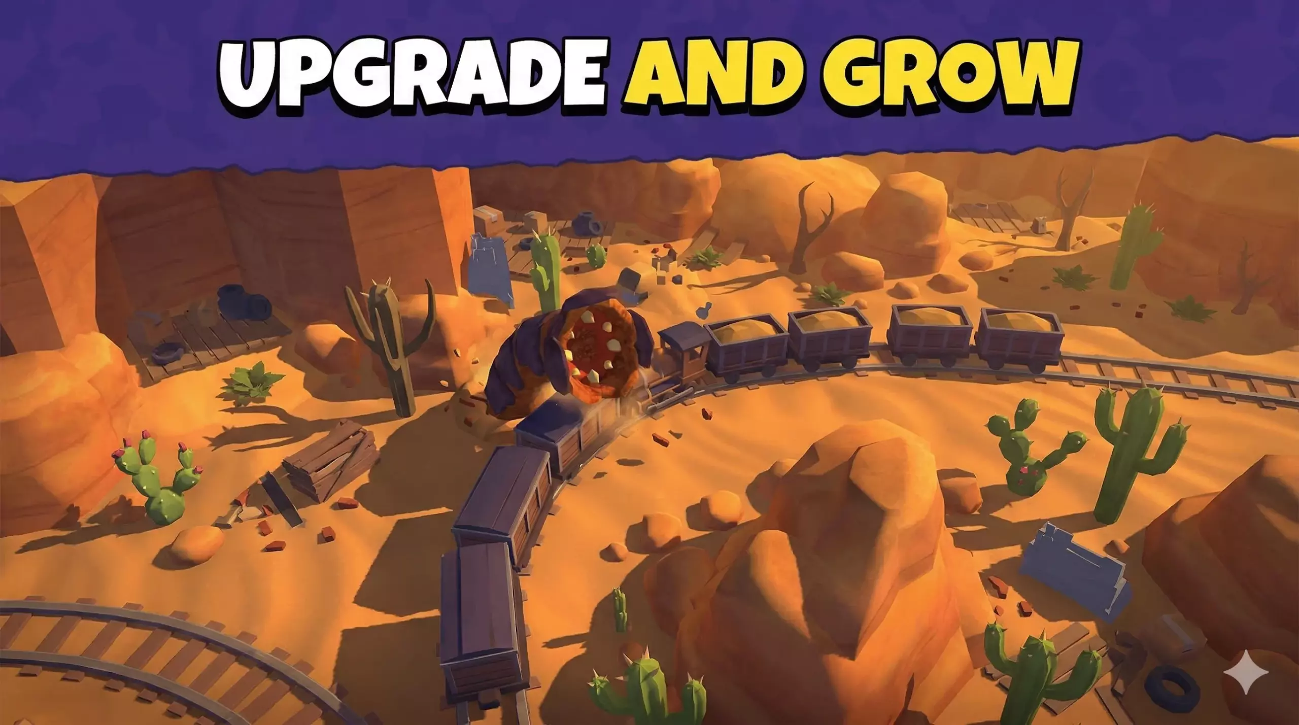 Desert Worm: Idle Survival RPG
